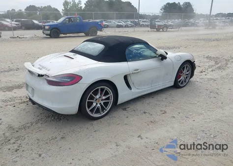 2015 Porsche Boxster из США, поврежденный, VIN WP0CA2A80FS120405